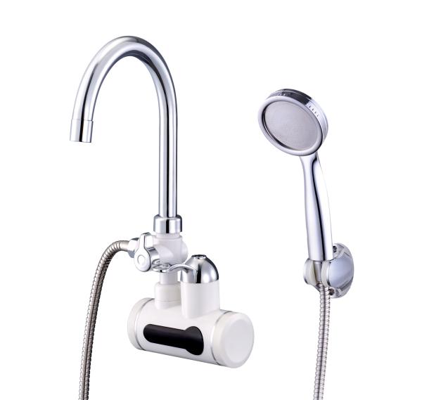 Buy cheap 220V Instant Electric Heater Tap , IPX4 Electric Hot Water Tap Bathroom from wholesalers