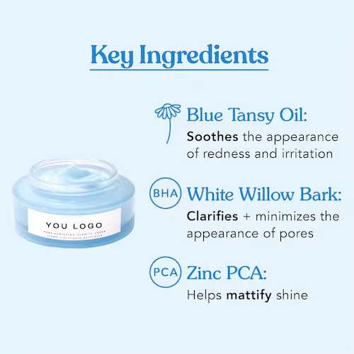 100g Hydrating Moisturizing Cream for Face Care Oil Control Pore Reduction and Purifying Improvement