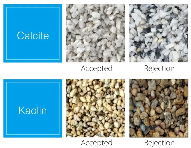 High Pixel Mineral Color Sorting Machinery Ore Stones Selecting Machine