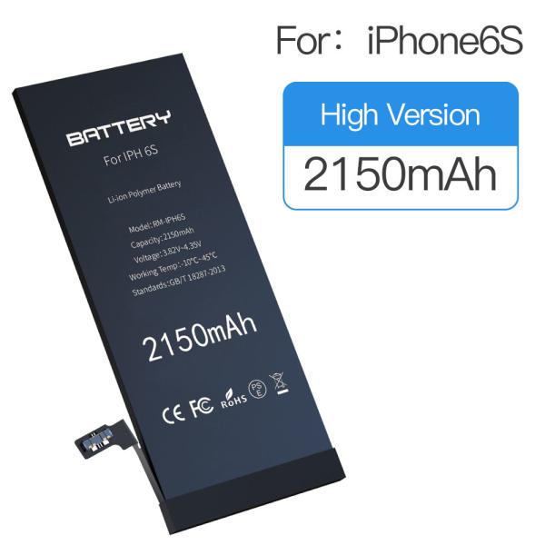 Buy cheap Rechargeable Apple Iphone 6s Battery Replacement 2150mAh Higher Capacity 3.82V~4.35V from wholesalers