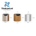 Best Price Brushed Chrome Rose Gold Aluminum Disc Top Cap Cosmetic Bottle Cap On