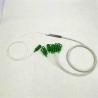 Buy cheap Good quality Steel tube type with sc apc 1x8 fiber optic splitter chip from wholesalers