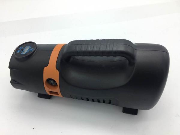 Quality Fashinal Style Car Air Compressor Digital Ac 220v Dc12v Black Orange Color for sale