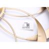 Buy cheap Modern Star Shape Luxury Gold Flower Wall Mirror from wholesalers