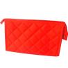 Buy cheap Personalized Small Polyester Zippered Cosmetic Bag , Red / Blue / Yellow / Black from wholesalers