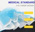 FDA/CE Approved Breathable Disposable Surgical Face Masks