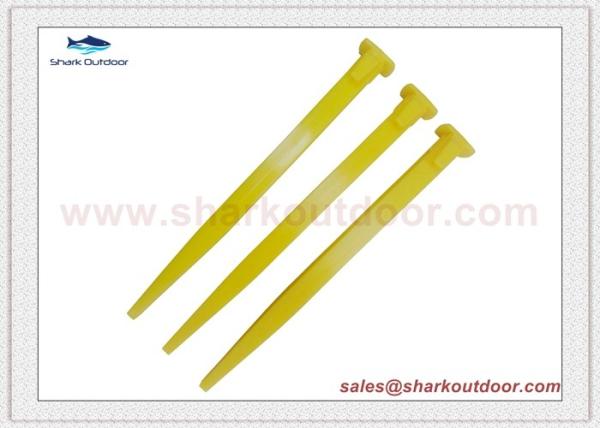 Buy cheap Hot sale tent accessory 21.5cm plastic tent peg stakes from wholesalers