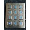 Buy cheap 3X4 vandal resistance stainless steel back lighted numeriic keypad from wholesalers