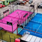 Customized Durable Outdoor Padel Court Tennis Court with Anti-Slip Turf 10x20m