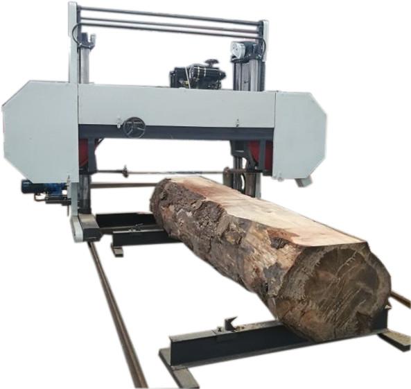 Buy cheap China Horizontal Band Sawmill Heavy Duty Band Saw Machine Large Log Sawmill With Interter Feeding from wholesalers