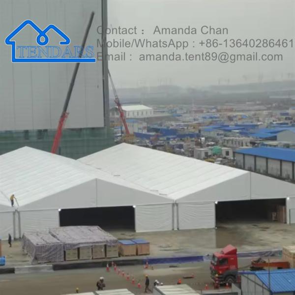 Buy cheap Large Capacity Heavy Duty Alluminum Alloy Warehouse Waterproof Tent For Storage for sale from wholesalers