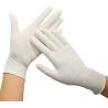 Buy cheap Powder Free Nitrile Disposable Medical Gloves White Color Ultra Thin 3.5 Mil from wholesalers