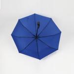 21 inch royal blue auto open close umbrella with black rubber coating plastic