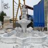 Buy cheap Modern Water Fountains Marble Lions Fountain Large Stone Carving Garden Decoration from wholesalers