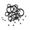 Buy cheap Full Inspection Black Silicone Rubber O-Rings for Car As Per Drawing Dimensions from wholesalers