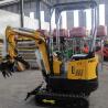 Buy cheap Mini Small EURO 5 1.7 T Excavator Installation Hydraulic Compact Excavator from wholesalers