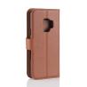 Buy cheap 2018 Litchi Pattern Flip PU Leather Holder Stand Card Slot Cellphone Case Wallet for Samsung Galaxy S9 from wholesalers