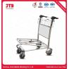 Buy cheap Double Layers Airport Baggage Trolley Hotels Four Wheel Trolley Cart from wholesalers