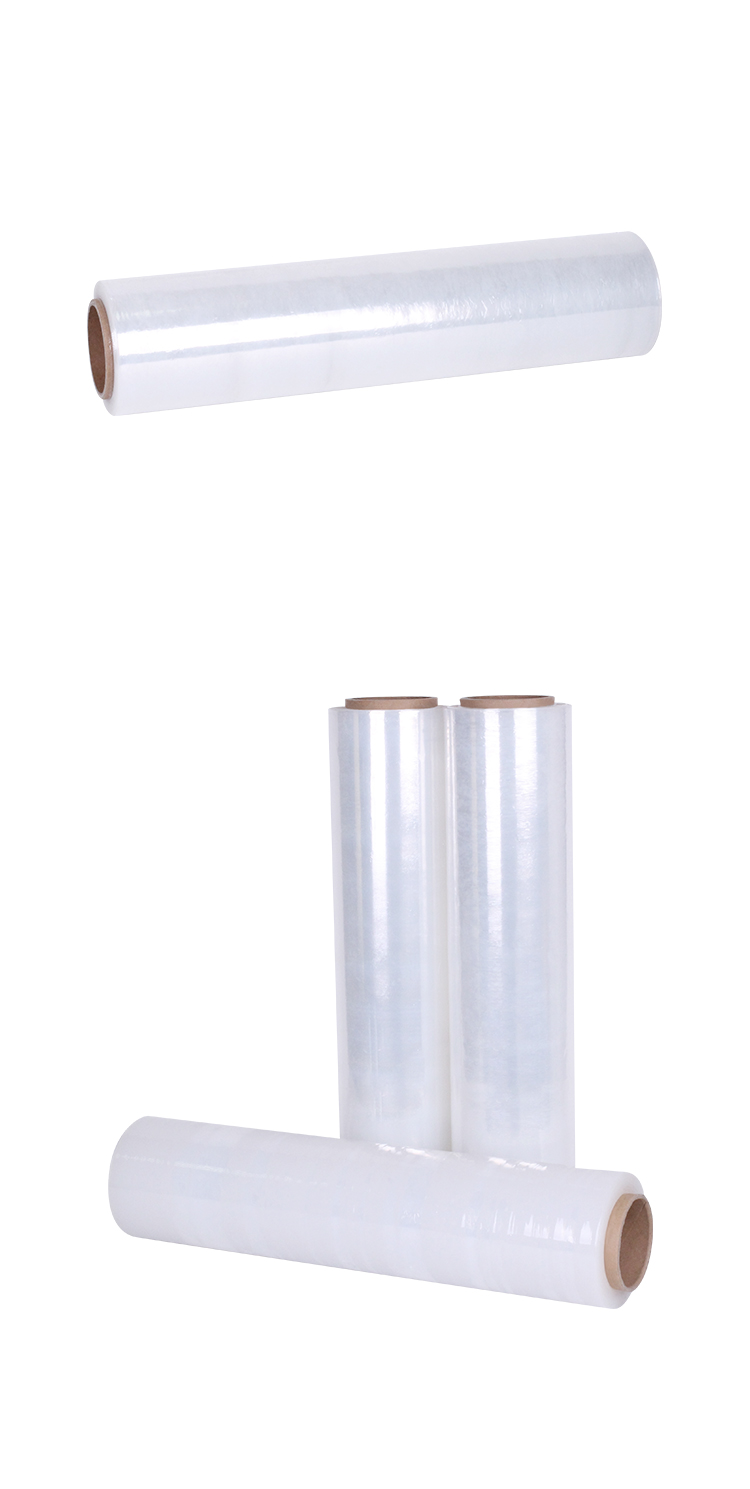 Free Sample Clear plastic LLDPE pallet stretch film wrap