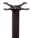 Modern Dining Table Legs / Bistro Table Base Colour Customized ISO 9001 Approved