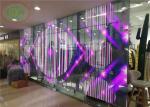 Green energy transparent LED display G3.91-7.82 1000*500mm for curtain show