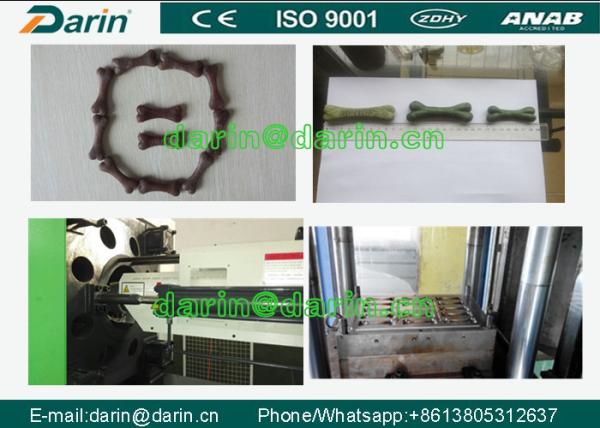 Buy cheap High Efficiency Moulded Dog Snacks Chewing Making Machine / dog food machine from wholesalers