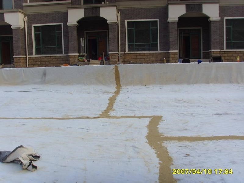 Fabric Bentonite Gcl Waterproof Blanket for Drainage Groundwater Reservoir Hardening