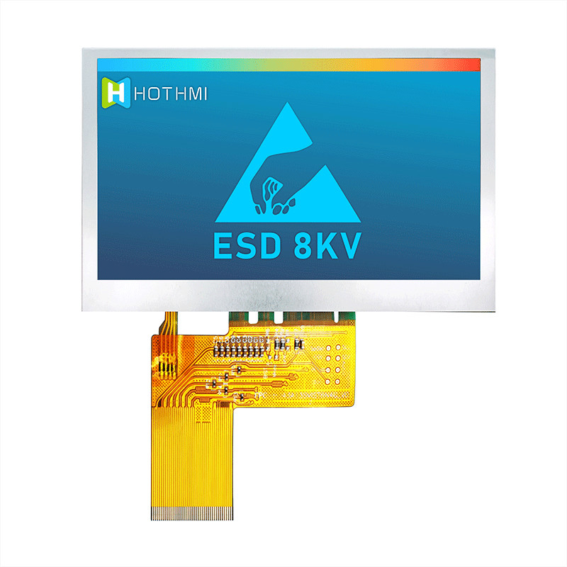 800x480 LVDS 4.3 Inch TFT Display Sunlight Readable TFT-H043A13SVIST6N40