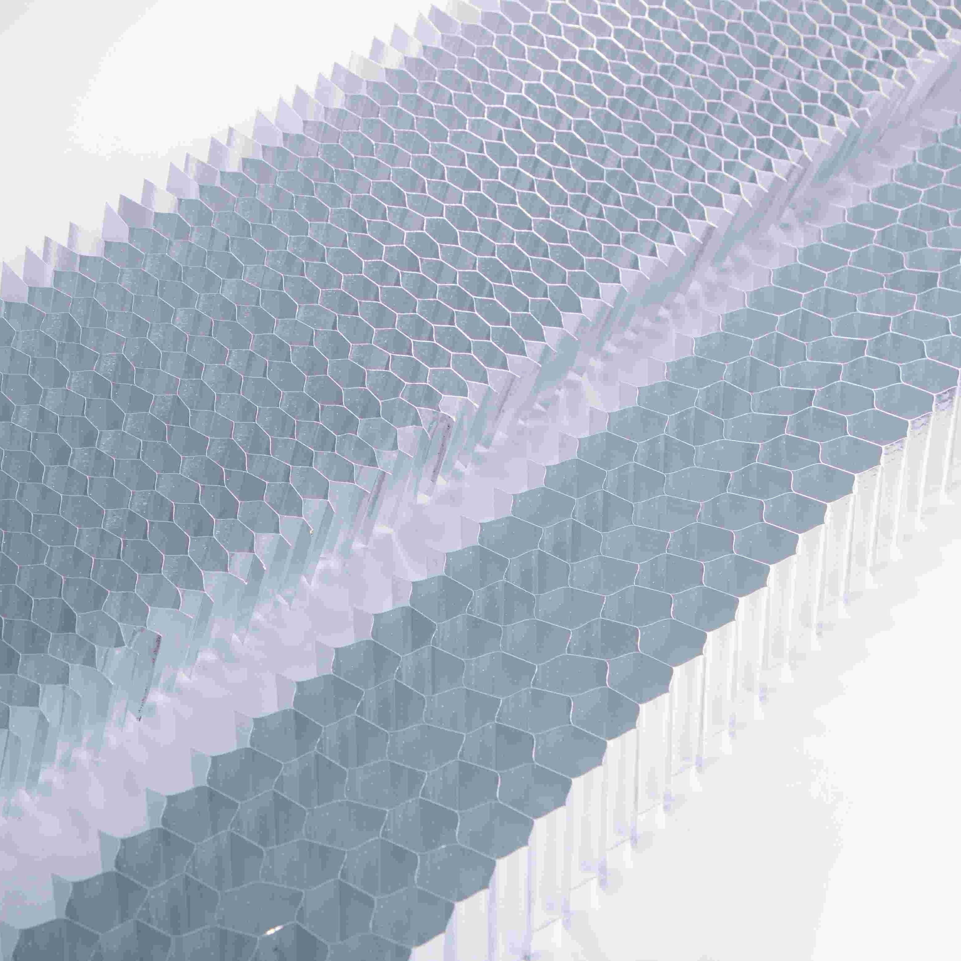 Block Form Aluminum Honeycomb Mesh Used For Building Curtain Wall