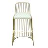 Buy cheap Antique Vintage Stool Bar Pub Table Chair Set Stainless Steel Plywood Sponage from wholesalers