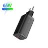 Buy cheap universal 3 port support 18w fast mini usb c gan technology pd 65w mobile phone charger wall chargers gan for macbook from wholesalers