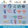 Buy cheap Variety Colours Cute Office Stationery Paperclips Metal Safety Clip Holder from wholesalers
