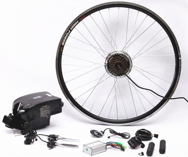 Buy cheap 26 Inch Electric Bike Conversion Kit Gearless Hub Motor Front Wheel With Battery from wholesalers