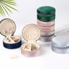 Buy cheap ODM Small Portable Jewelry Box Stud Earrings Greaseproof PU Leather from wholesalers