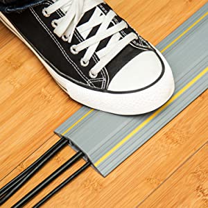 Weatherproof Universal Garage Door Bottom Threshold Seal Strip Keeps Out Water and Debris
