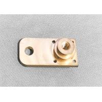 Buy cheap Brass High Precision Machined Parts Shaft Support Block Long Lifespan product
