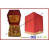 Buy cheap Handmade Gift Packaging Boxes , Rubber Oil Paper With Embossed Logo on Rigid Board Gift Box from wholesalers