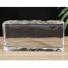 Buy cheap Clear Lustrous Fused Crystal Glass Tiles Frosted Architectural Decoration from wholesalers
