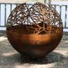 Buy cheap Outdoor Wood Burner Fired corten Steel Fire Bowl Assembly Required from wholesalers