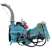 Buy cheap PTO Driven Wood Chipper Shredder 10inch Capacity Full Hydraulic Feed System product