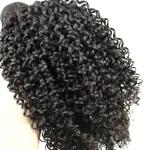 Deep Wave Malaysian Curly Hair Extensions , Malaysian Human Hair Bundles