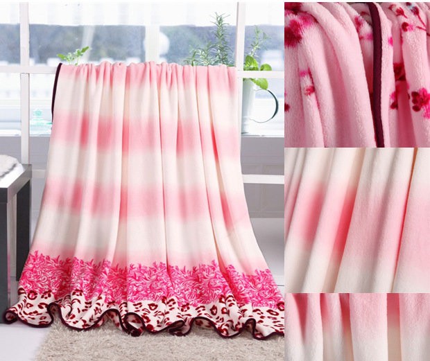 Super Soft Flannel Full 100% Polyester 80 Baby Blanket Swaddling in Any PANTONE Color