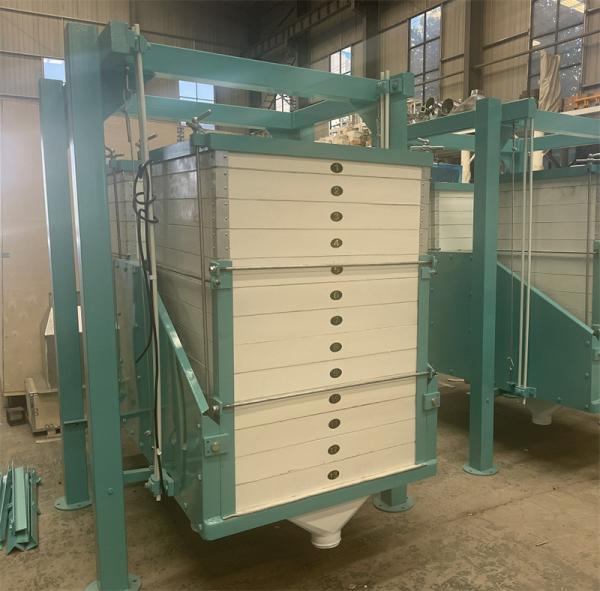 Buy cheap Double Bin Plansifter for Wheat/Maize/Corn Flour mill, Wheat corn Flour Mill sieve, powder Sifter from wholesalers