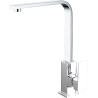 Buy cheap Brass Chrome Kitchen Mixer Faucet Single Hole Mount For Kitchen T2036 from wholesalers
