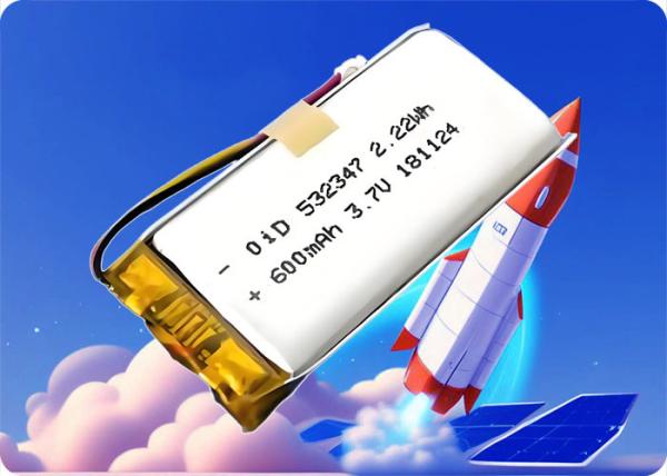 Buy cheap OiD532347N630 3.7V 630mAh 1C Discharge 500 Cycles Li-ion Battery from wholesalers