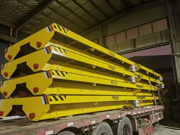 Buy cheap 50 Tons Battery Operated Transfer Trolley With Pu / Nylon / Rubber Wheels from wholesalers