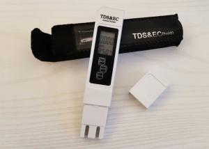 China Digital TDS EC Meter , Electrical Conductivity Meter Blue White Color on sale