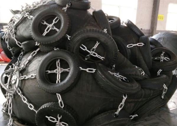Buy cheap Easy Installation Large Pneumatic Rubber Fenders For Boat Weight 15000 - 200000T from wholesalers