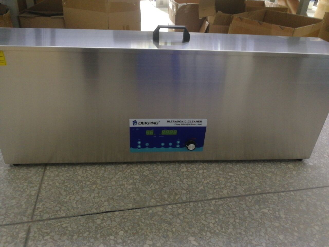 Customized SUS304 Ultrasonic Gun Cleaner , Industrial Ultrasonic Cleaning Machine