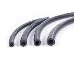 Automotive Extruder Silicone Rubber Hoses 50mm , SAE 30R7 Fuel Line Hose Black